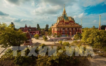 Cận cảnh ngôi chùa Khmer đẹp nhất miền Tây Nam Bộ